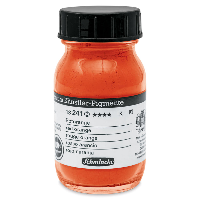 SCHMINCKE PIGMENT POWDER 100 ML SR 1 RED ORANGE (18241055)