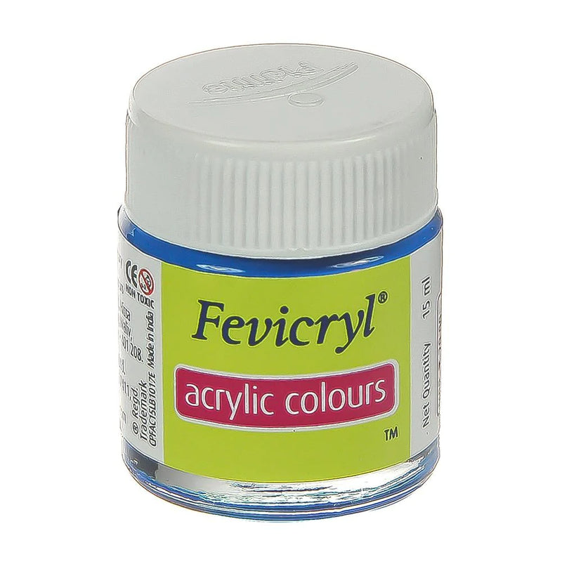 FEVICRYL ACRYLIC COLOUR 32 CERULEAN BLUE 15 ML