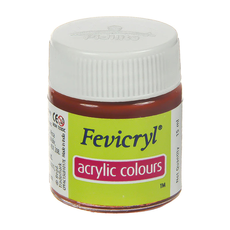 FEVICRYL ACRYLIC COLOUR 10 IND.RED 15 ML