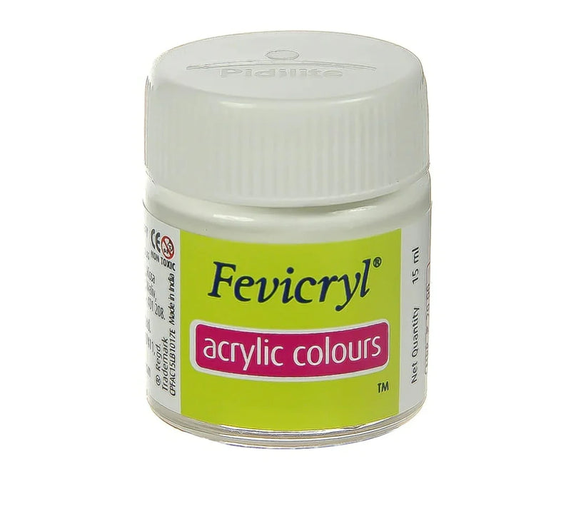 FEVICRYL ACRYLIC COLOUR 301 PEARL WHITE 10ML 10 ML