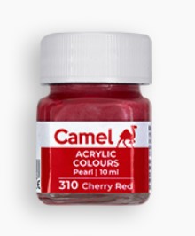 FEVICRYL ACRYLIC COLOUR 316 PEARL CHERY RED 10 ML