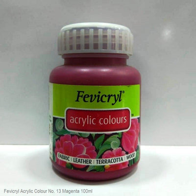 FEVICRYL ACRYLIC COLOUR 13 MAGENTA 100 ML