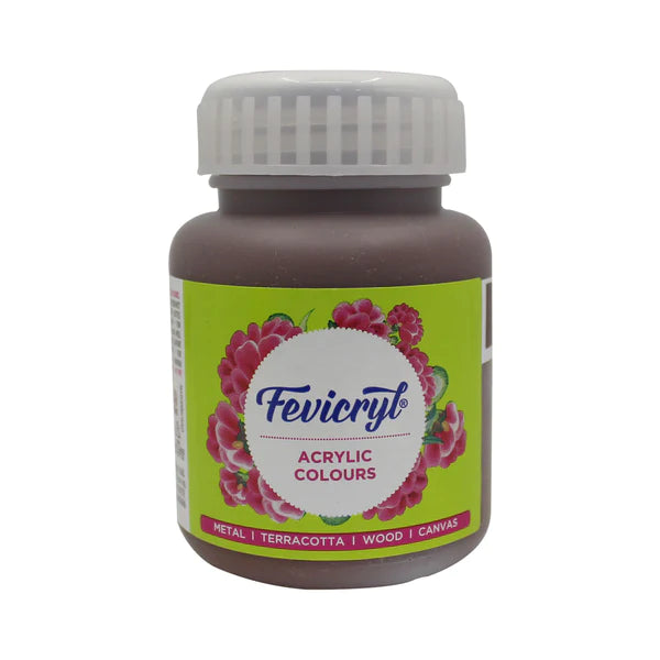 FEVICRYL ACRYLIC COLOUR 05 DARK BROWN 100 ML