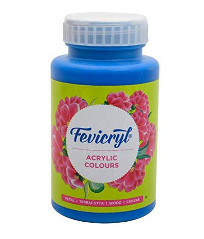 FEVICRYL ACRYLIC COLOUR 23 ULT BLUE 500 ML