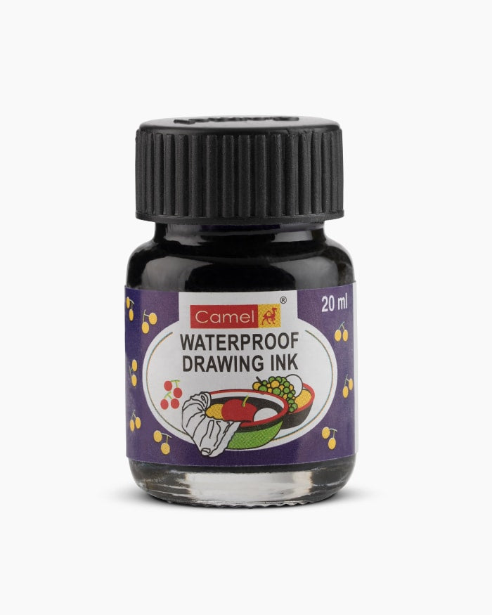 CAMLIN WATER PROOF DRAWING  INK 20 ML VIOLET