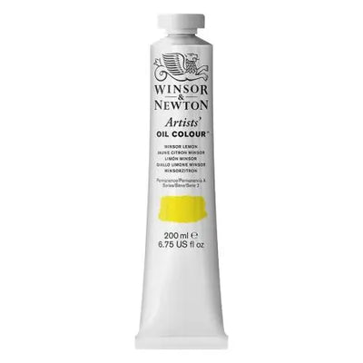 WINSOR & NEWTON ARTIST OIL COLOUR 200 ML SR 2 WINSOR LEMON (722)