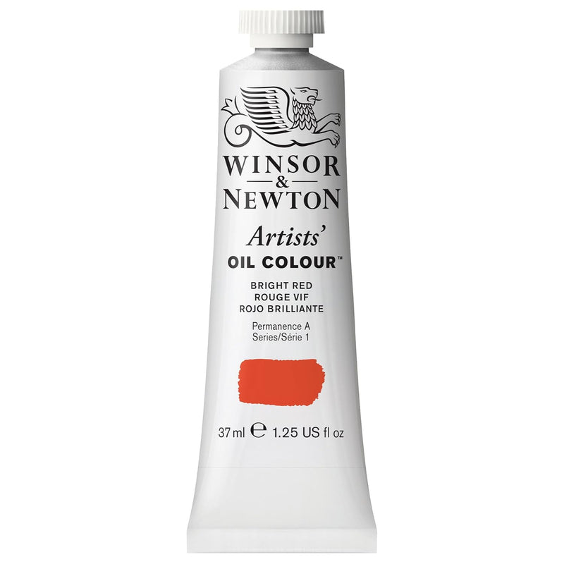 WINSOR & NEWTON ARTIST OIL COLOUR 37 ML BRIGHT RED S1 (042)