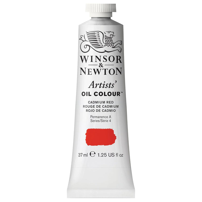 WINSOR & NEWTON ARTIST OIL COLOUR 37 ML CADMIUM RED S4 (094)