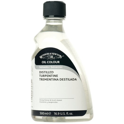 WINSOR & NEWTON OIL MEDIUM DISTILLED TURPENTINE  500 ML (3049744)