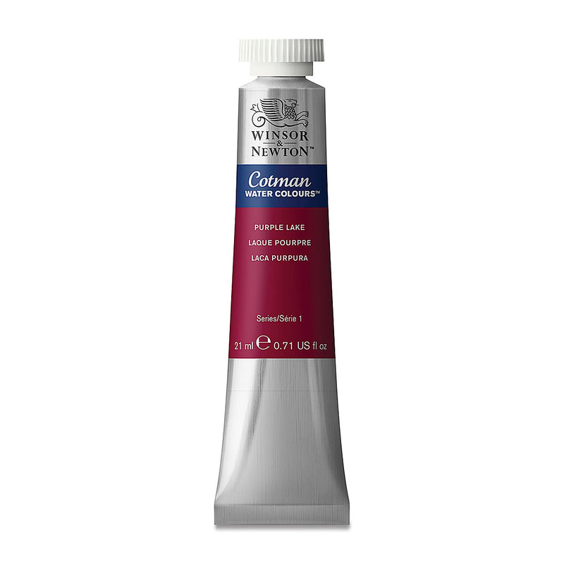 WINSOR & NEWTON COTMAN WATER COLOUR TUBE 21 ML SR  1 PURPLE LAKE (544)