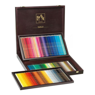 CARAN DACHE PABLO COLOUR PENCIL WOODEN BOX SET OF 120 (666.92)