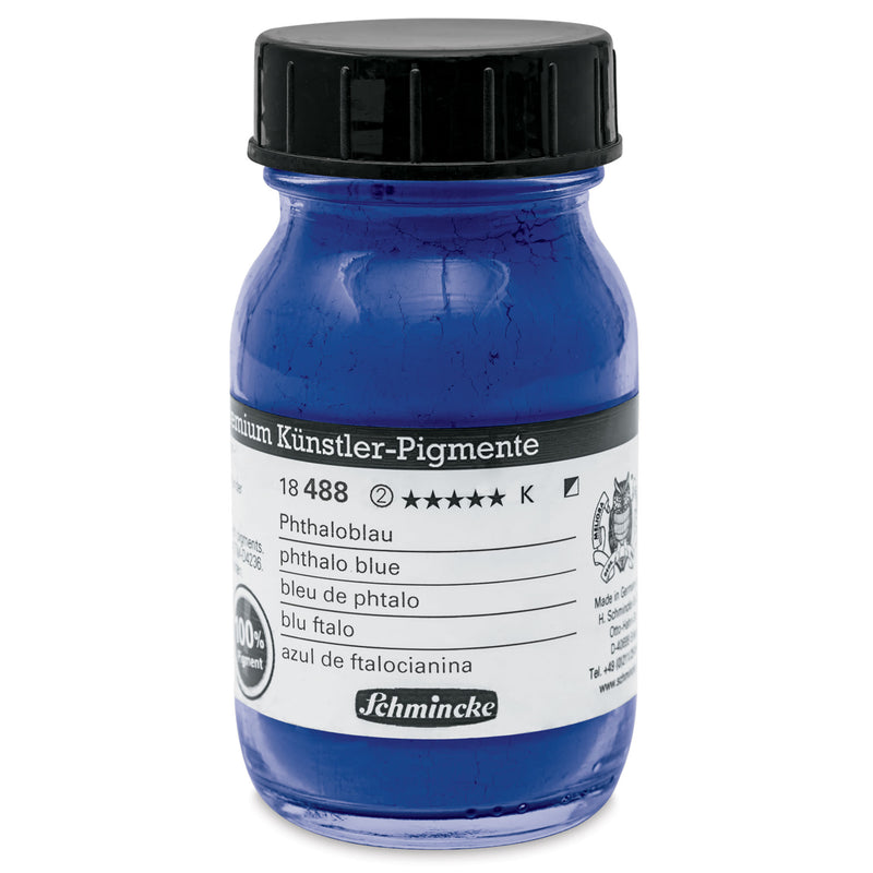 SCHMINCKE PIGMENT POWDER 100 ML SR 2 COBALT BLUE LIGHT (18489)