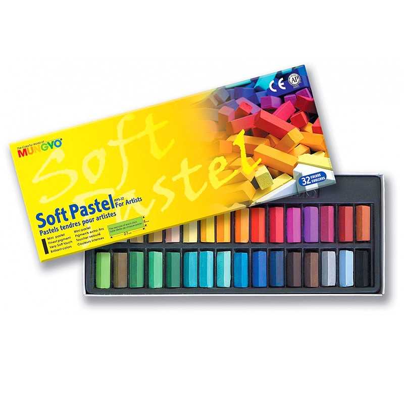 MUNGYO SOFT PASTEL MPS32 SET OF 32 (MPS-32)