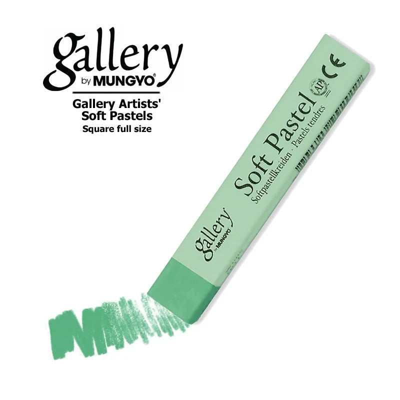 MUNGYO SOFT PASTEL PHTHALO GREEN