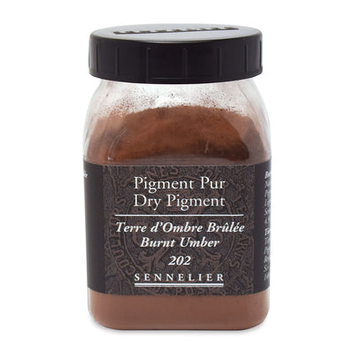 SENNELIER DRY PIGMENT BURNT UMBER 140 GRAMS (202)