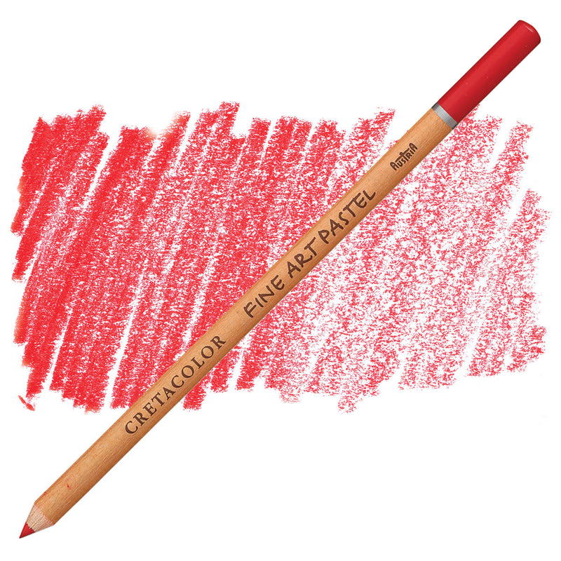 CRETACOLOR FINE ART PASTEL PENCIL PERM RED DARK