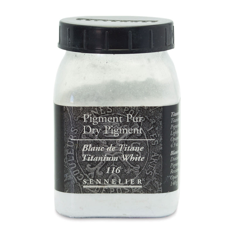 SENNELIER DRY PIGMENT TITANUIM WHITE 140 GRAMS (116)