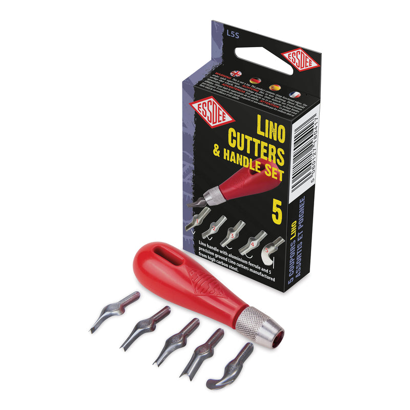 ESSDEE LINO HANDLE WITH CUTTERS SET OF 5