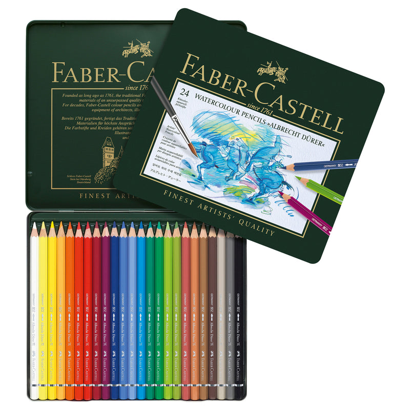 FABERCASTELL WATERCOLOUR PENCIL ALBRECHT DURER SET OF 24 (117524)