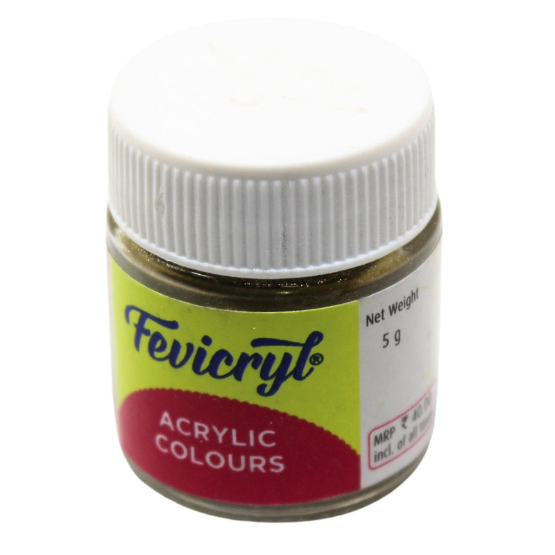 FEVICRYL ACRYLIC COLOUR 08 GOLD 15 ML