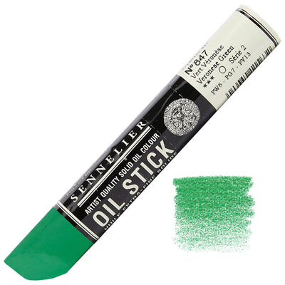 SENNELIER OIL STICK 847 VERONESE GREEN 38ML