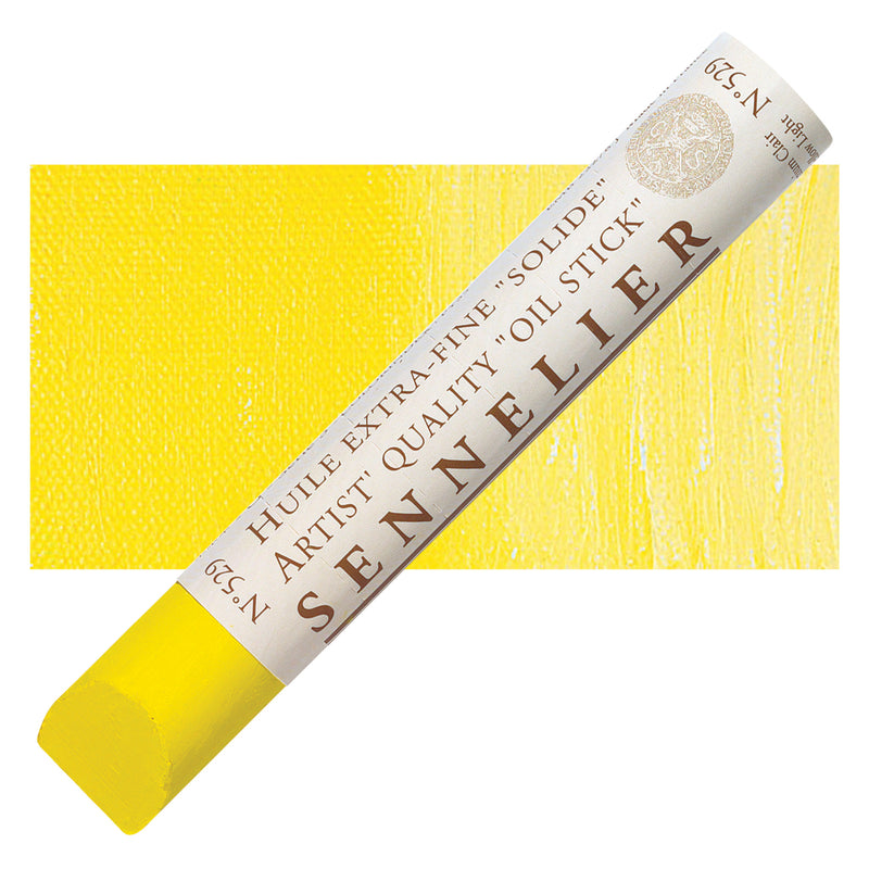 SENNELIER OIL STICK N 529 CAD YELLOW LIGHT SR3 38ML