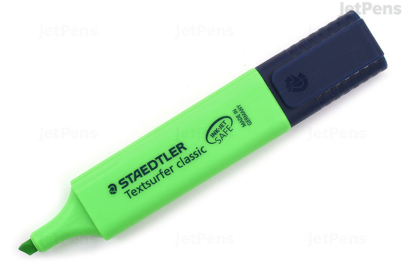 STAEDTLER HIGHLIGHTER PEN FLUORESCENT D GREEN (3682-5)