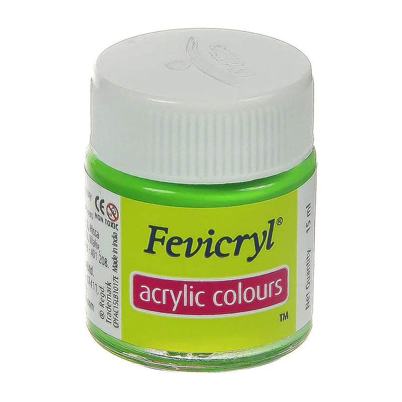 FEVICRYL ACRYLIC COLOUR 62 LEAF GREEN 15 ML