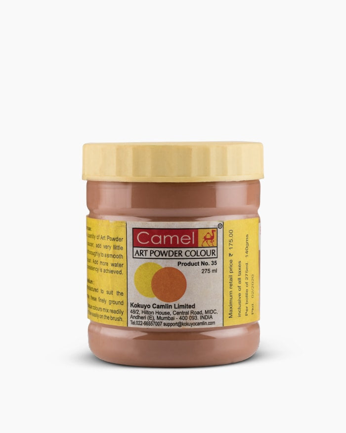 CAMLIN ART POWDER COLOUR 275 ML SCARLET