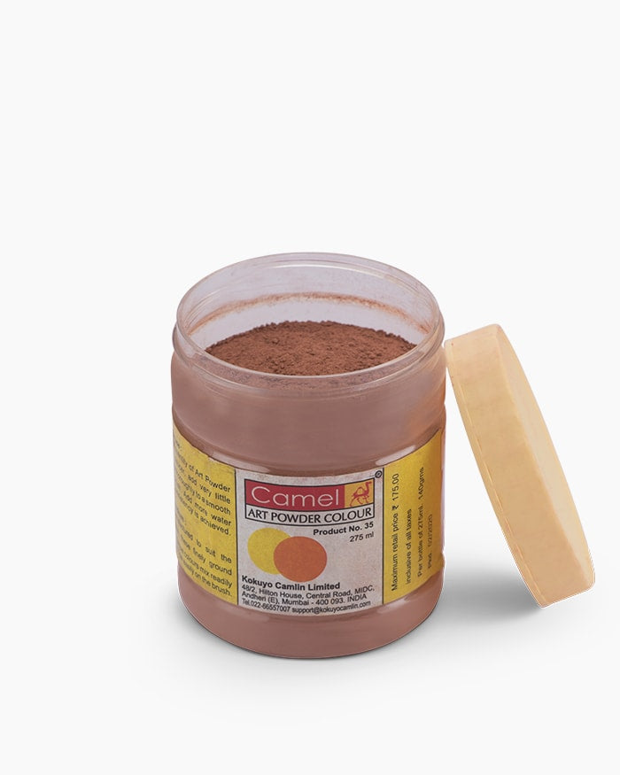 CAMLIN ART POWDER COLOUR 275 ML BURNT UMBER