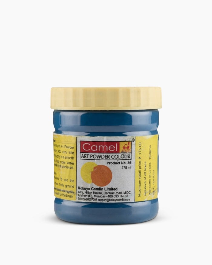 CAMLIN ART POWDER COLOUR 275 ML ULTRAMARINE BLUE