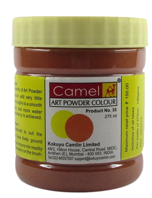 CAMLIN ART POWDER COLOUR 275 ML VERMILION