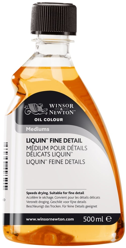 WINSOR & NEWTON OIL MEDIUM LIQUIN FINE DETAIL 500 ML (3049752)