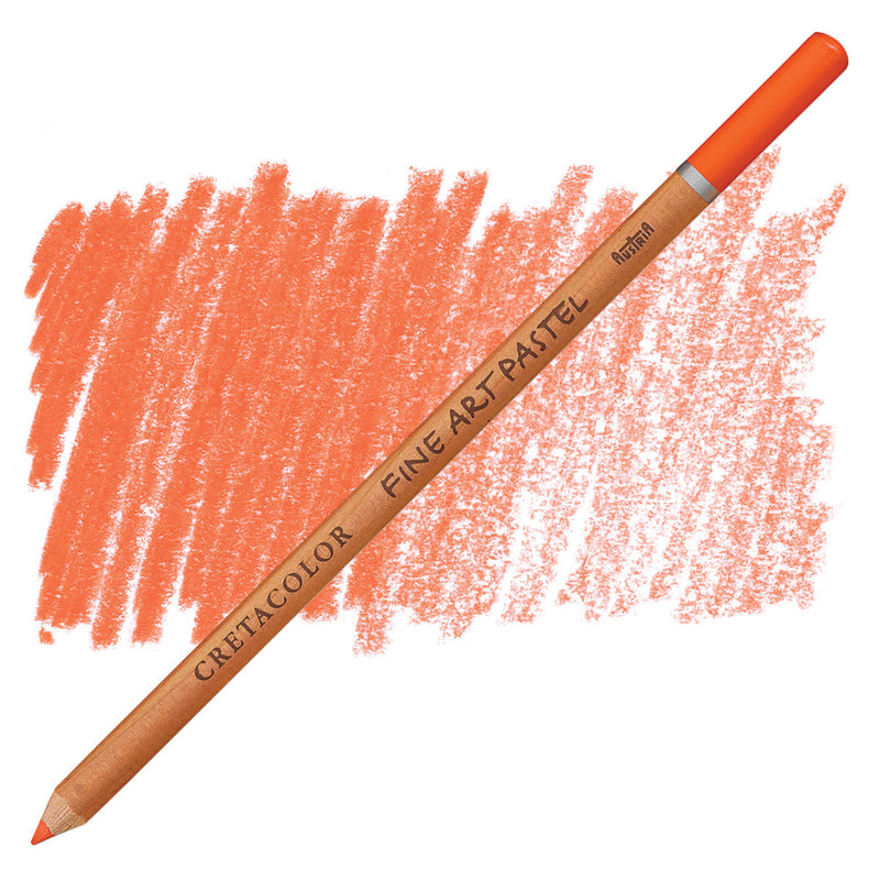 CRETACOLOR FINE ART PASTEL PENCIL PERM RED LIGHT