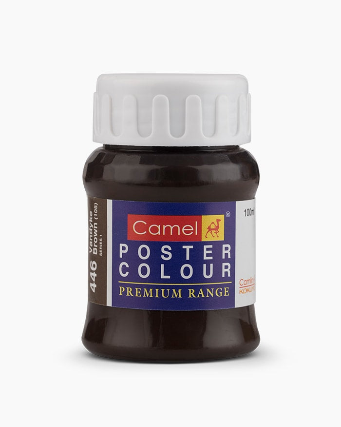 CAMLIN PREMIUM POSTER COLOUR 100 ML VANDAYKE BROWN