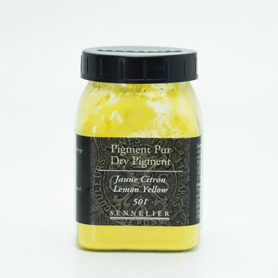 SENNELIER DRY PIGMENT LEMON YELLOW 100 GRAMS (501)