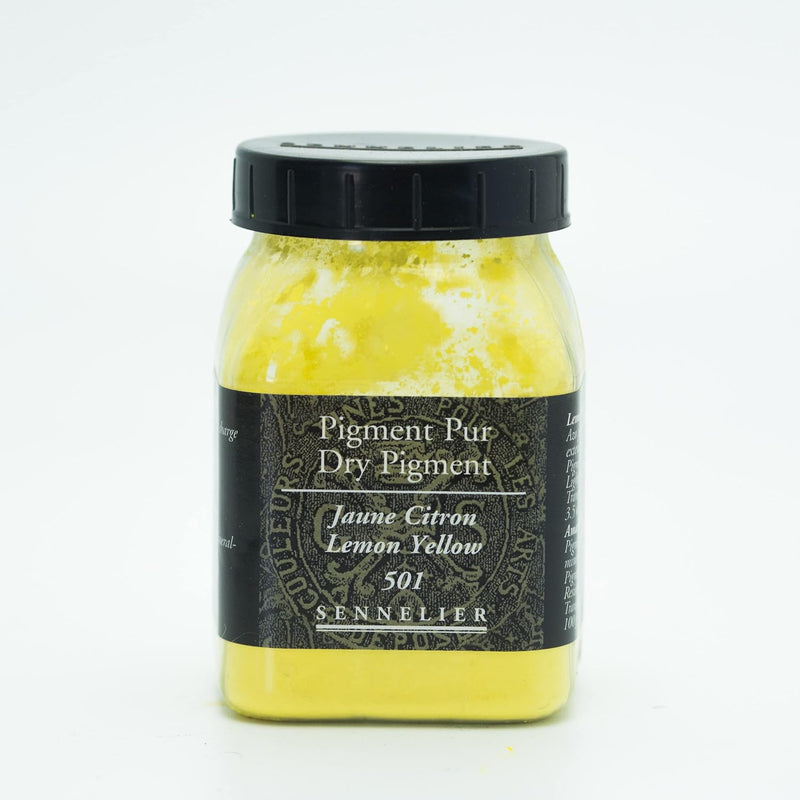 SENNELIER DRY PIGMENT LEMON YELLOW 100 GRAMS (501)