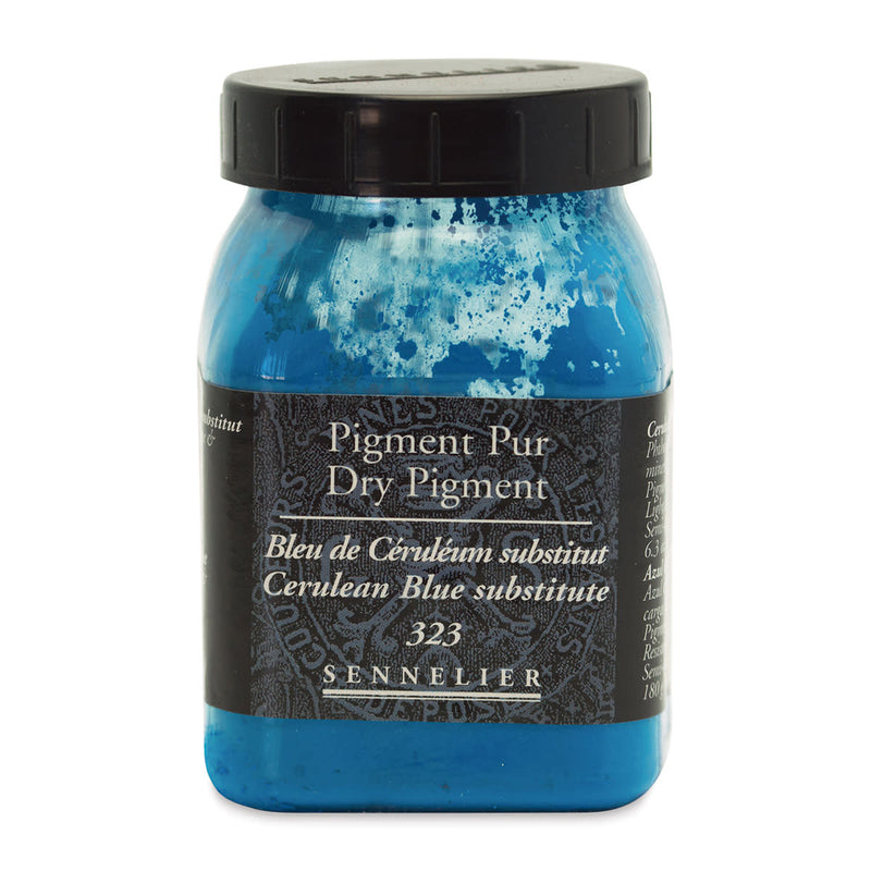 SENNELIER DRY PIGMENT CERULEAN BLUE SUBST 180 GRAMS (323)