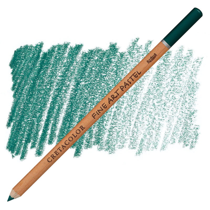 CRETACOLOR FINE ART PASTEL PENCIL GREEN EARTH DARK