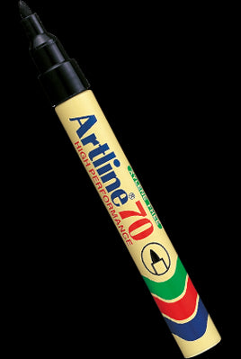 ARTLINE PERMANENT MARKER BLACK BULLET TIP