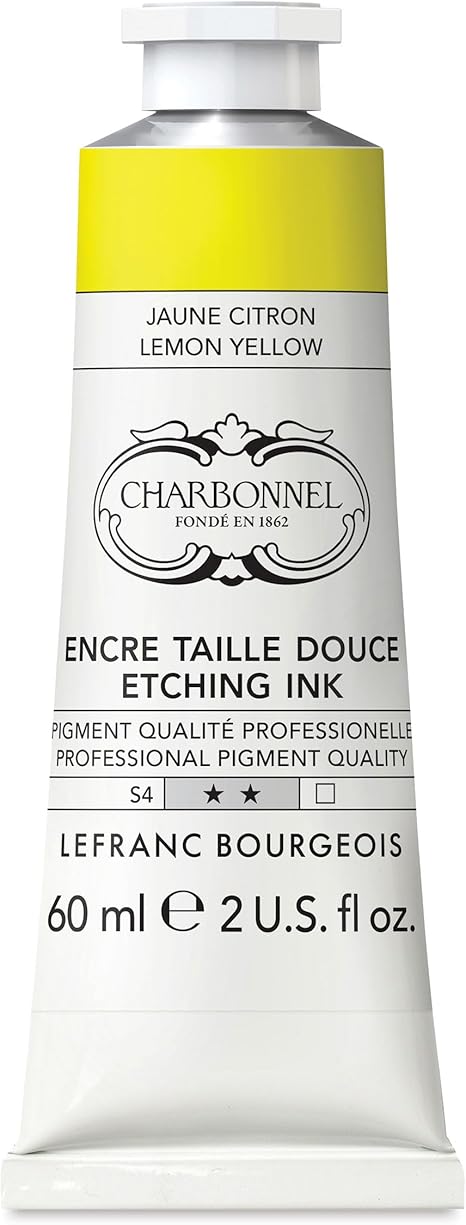 L&B CHARBONNEL INK LEMON YELLOW 60 ML SR 4 (4090)