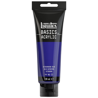 LIQUITEX BASICS ACRYLIC 118 ML ULTRAMARINE BLUE 6380