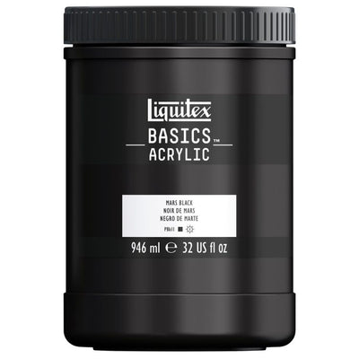 LIQUITEX BASICS ACRYLIC 946 ML MARS BLACK 2 276