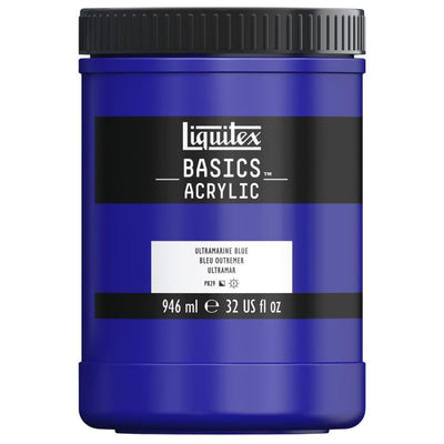 LIQUITEX BASICS ACRYLIC 946 ML ULTRAMARINE BLUE 2 380