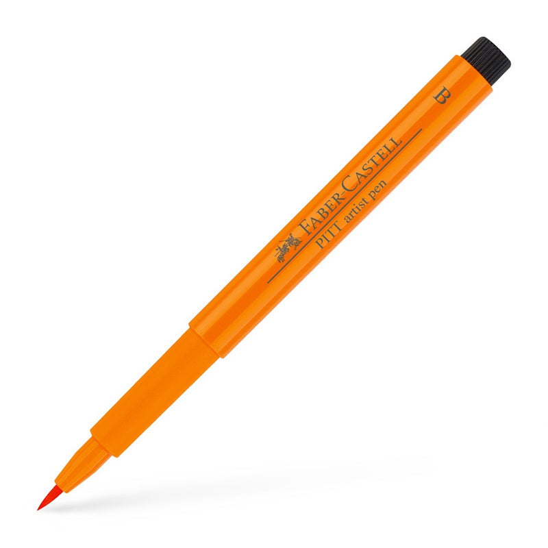 FABERCASTELL PITT PEN BRUSH ORANGE GLAZE