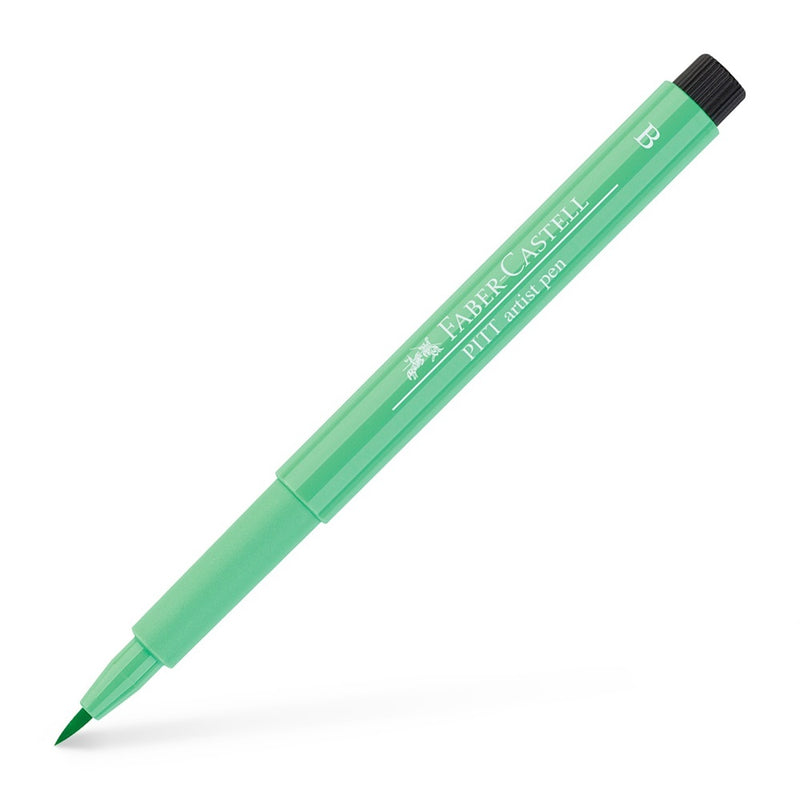 FABERCASTELL PITT PEN BRUSH LT PHTHALO GREEN