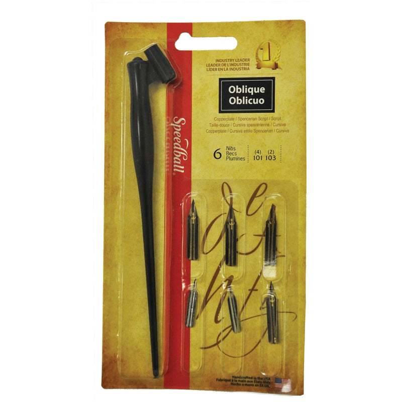 SPEEDBALL OBLIQUE PEN SET (2968)