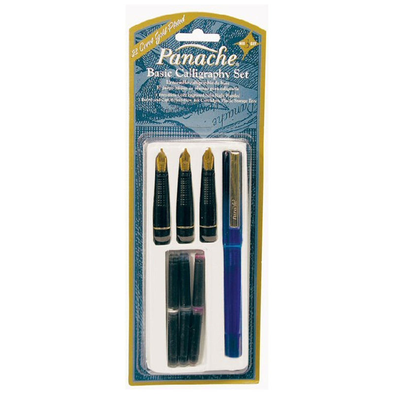 SPEEDBALL PANACHE LEFT HAND CALLIGRAPHY SET CARDED (19916)