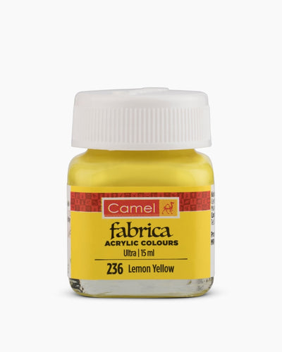 CAMLIN FABRICA ULTRA ACRYLIC COLOUR 15 ML LEMON YELLOW