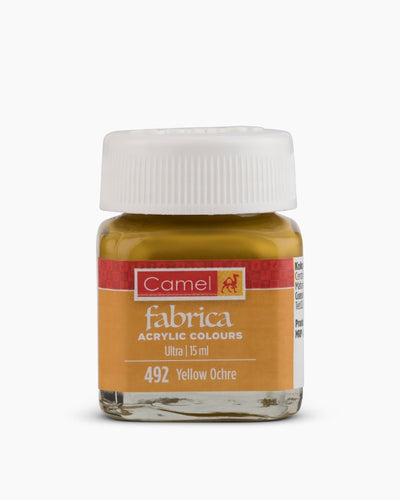 CAMLIN FABRICA ULTRA ACRYLIC COLOUR 15 ML YELLOW OCHRE